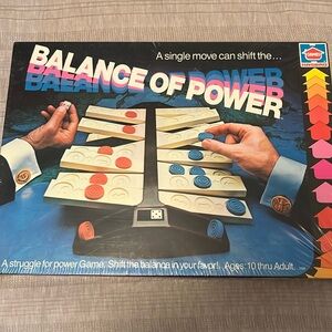 NIB Vintage 1979 Hasbro Balance of Power game.